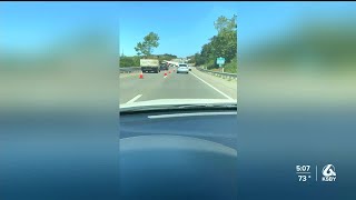 Trailer crash causes Hwy 101 traffic backup through Nipomo
