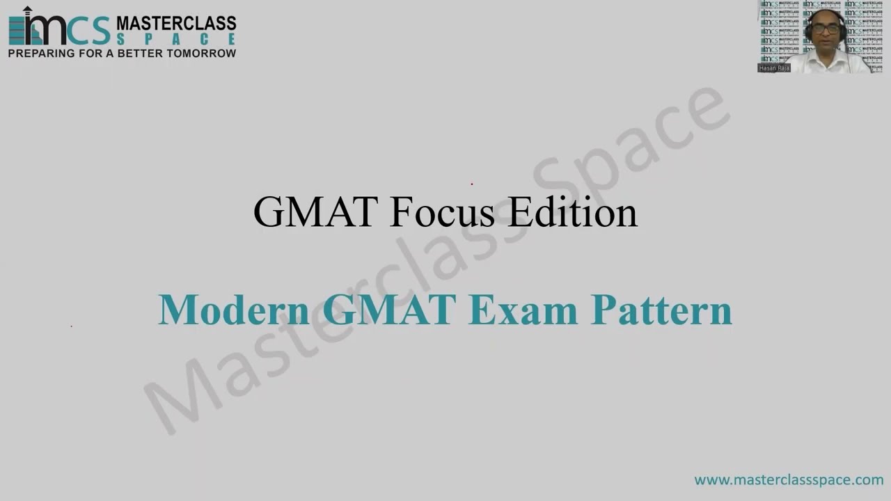 GMAT Focus Edition | About New GMAT Pattern | GMAT Preparation | GMAT Classic vs GMAT Focus Edition