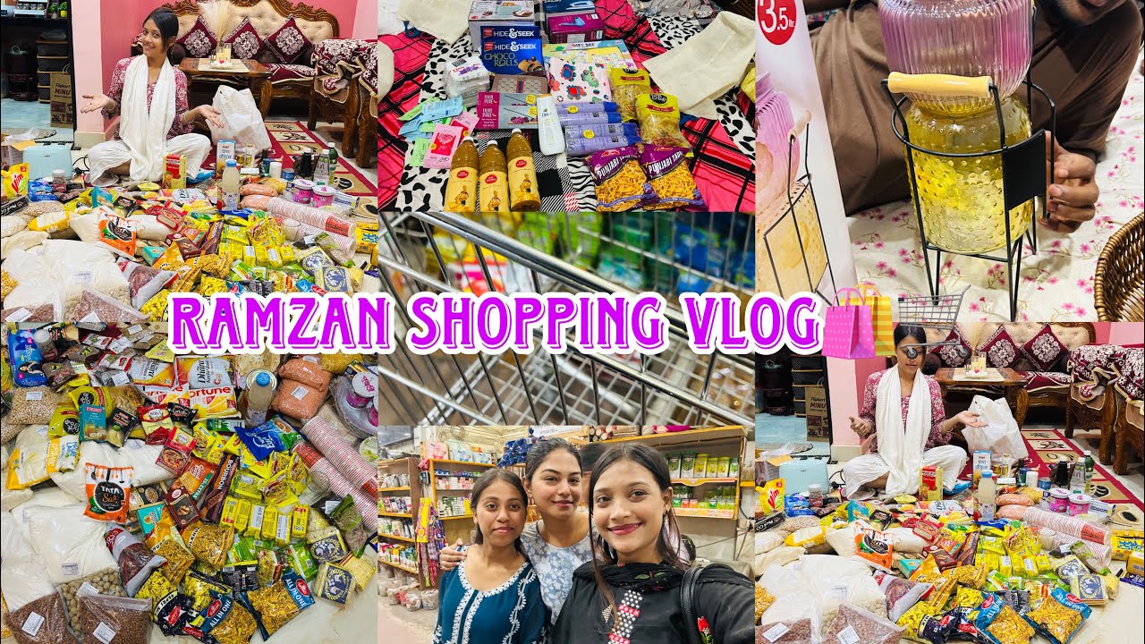 Shopping for Ramadan♥️||Ramadan Mubarak ✨||Ramadan Chand Mubarak🌙