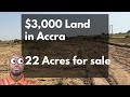 22 acres of land for sale in accra ghana litigation free land