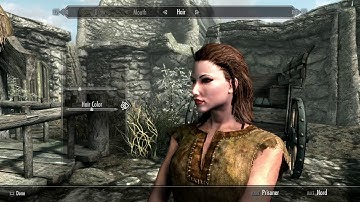 Skyrim Lets Play Walkthrough-No Commentary-#1