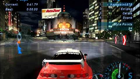 Need for speed underground walkthrough part 1- race 1