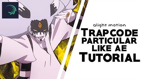 Trapcode Particular Like After Effect Tutorial on Alight Motion