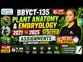 BBYCT-135 IGNOU One Shot Revision 2025 | Plant Anatomy &amp; Embryology | Important Questions