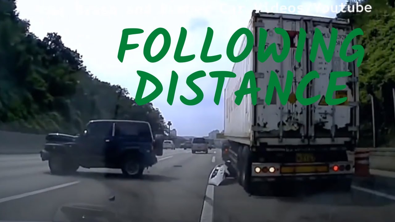 Following Distance Crash Car Crash 22 / Following Distance - YouTube