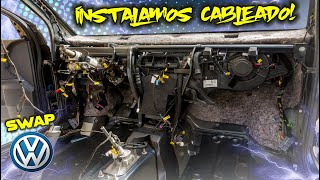 SWAP| INSTALAMOS EL 80% DEL CABLEADO ⚡️ | Sin Etiquetar Hubiese Sido Imposible 😬 !!| [Parte #12]