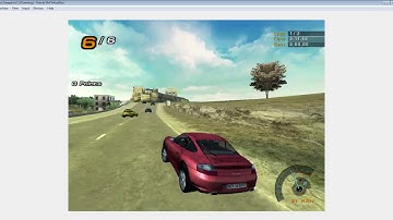 NFS HP2 Demo running in ReactOS [CUT]