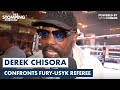 "SLOWEST COUNT IN BOXING HISTORY!" - Derek Chisora CONFRONTS Tyson Fury vs. Oleksandr Usyk Referee