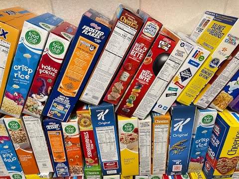 St  Francis Xavier cereal collection