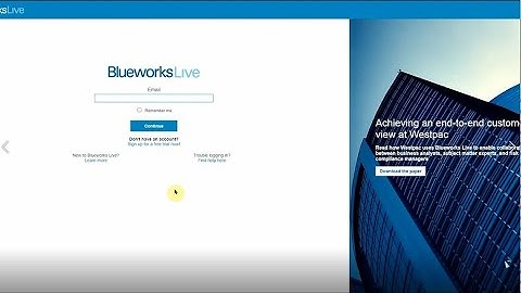 How to login to your Blueworks Live account using IBMid?