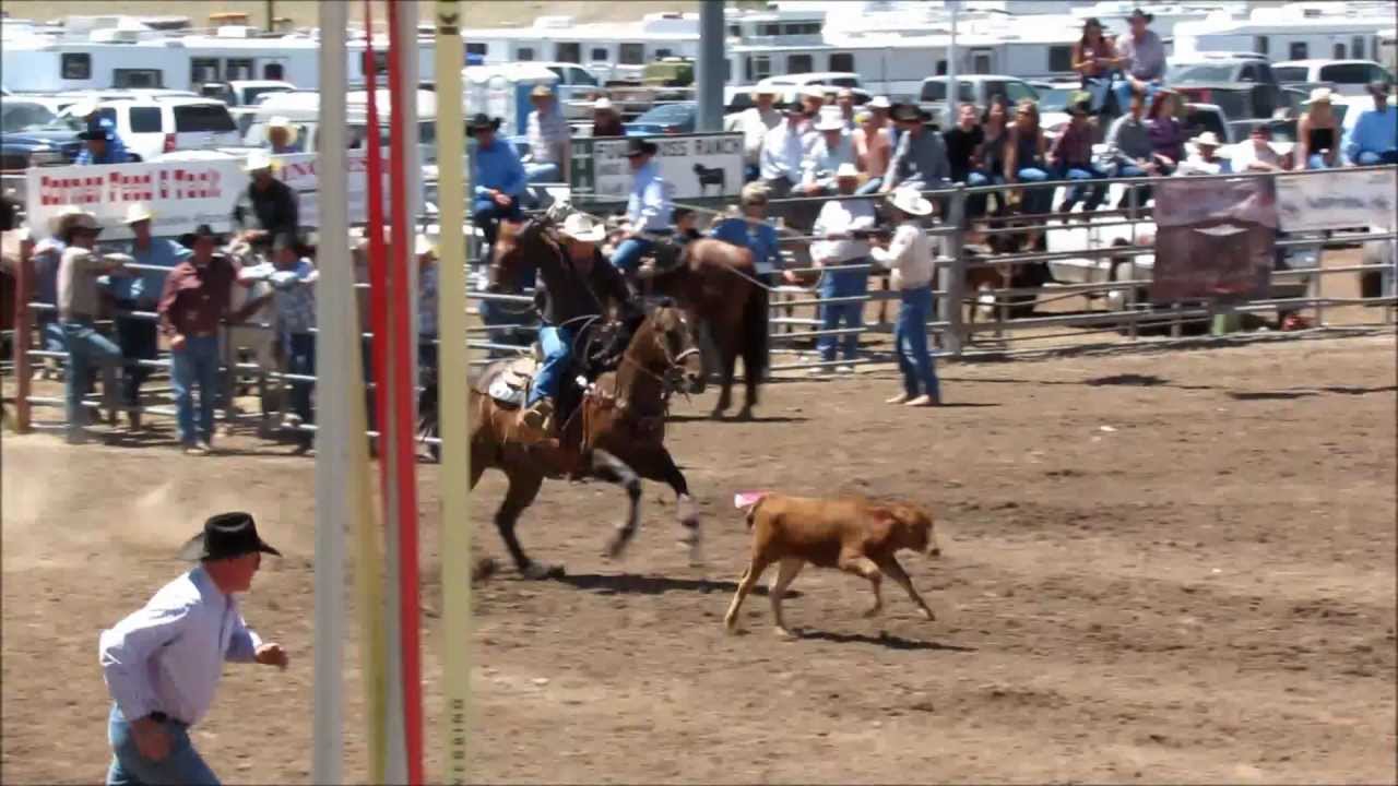 Ribbon Roping at the 2012 Arizona Cowpunchers Reunion Rodeo, Williams