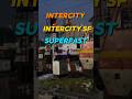 Intercity SF Vs Superfast Vs Intercity expPriority Comparison!#train #railway #shorts