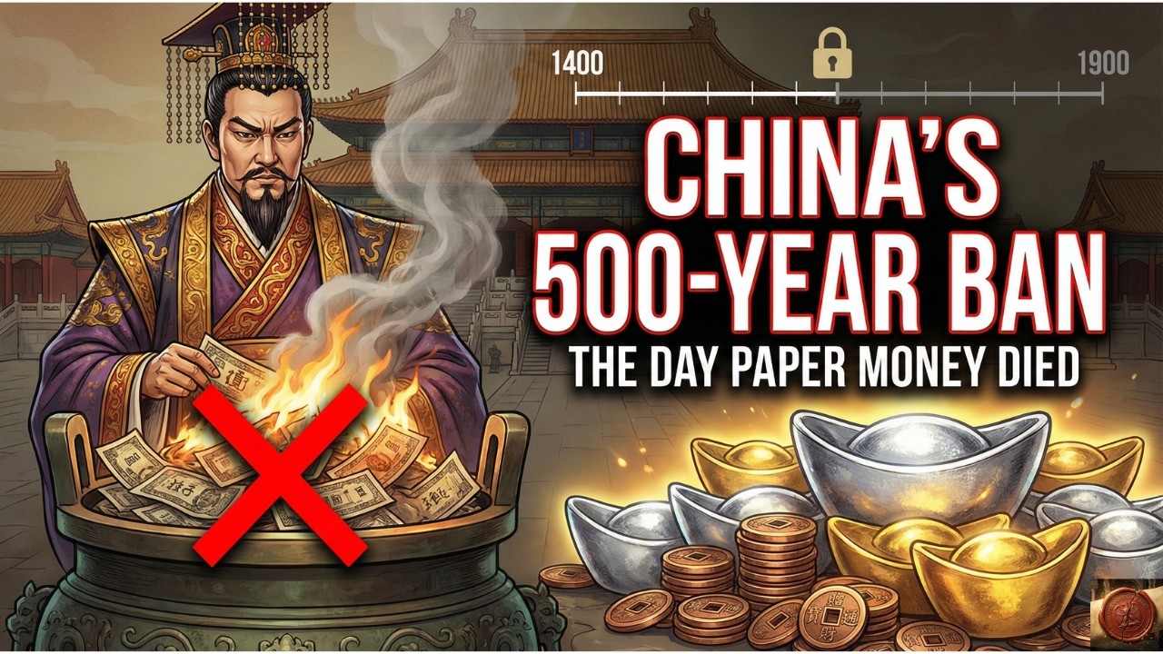 Why China Banned Paper Money for 500 Years - How a 98% Crash Killed Paper Money for Centuries