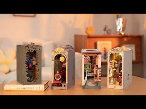 Sunshine Town - Suport de llibres creatiu 3D (DIY) video