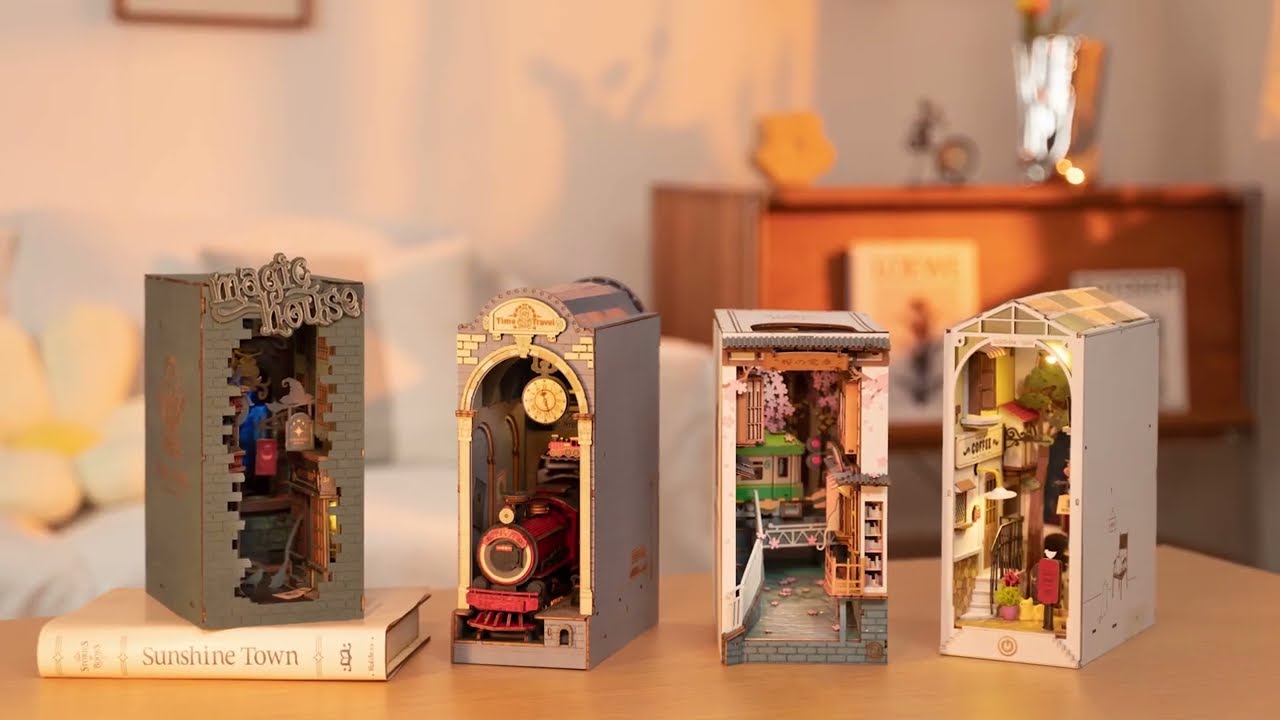 Rolife DIY Miniature Book Nook Time Travel