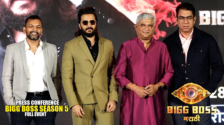 UNCUT - Bigg Boss Marathi Season 5 | PRESS CONFERENCE | Riteish Deshmukh | बिग बॉस मराठी सीजन 5