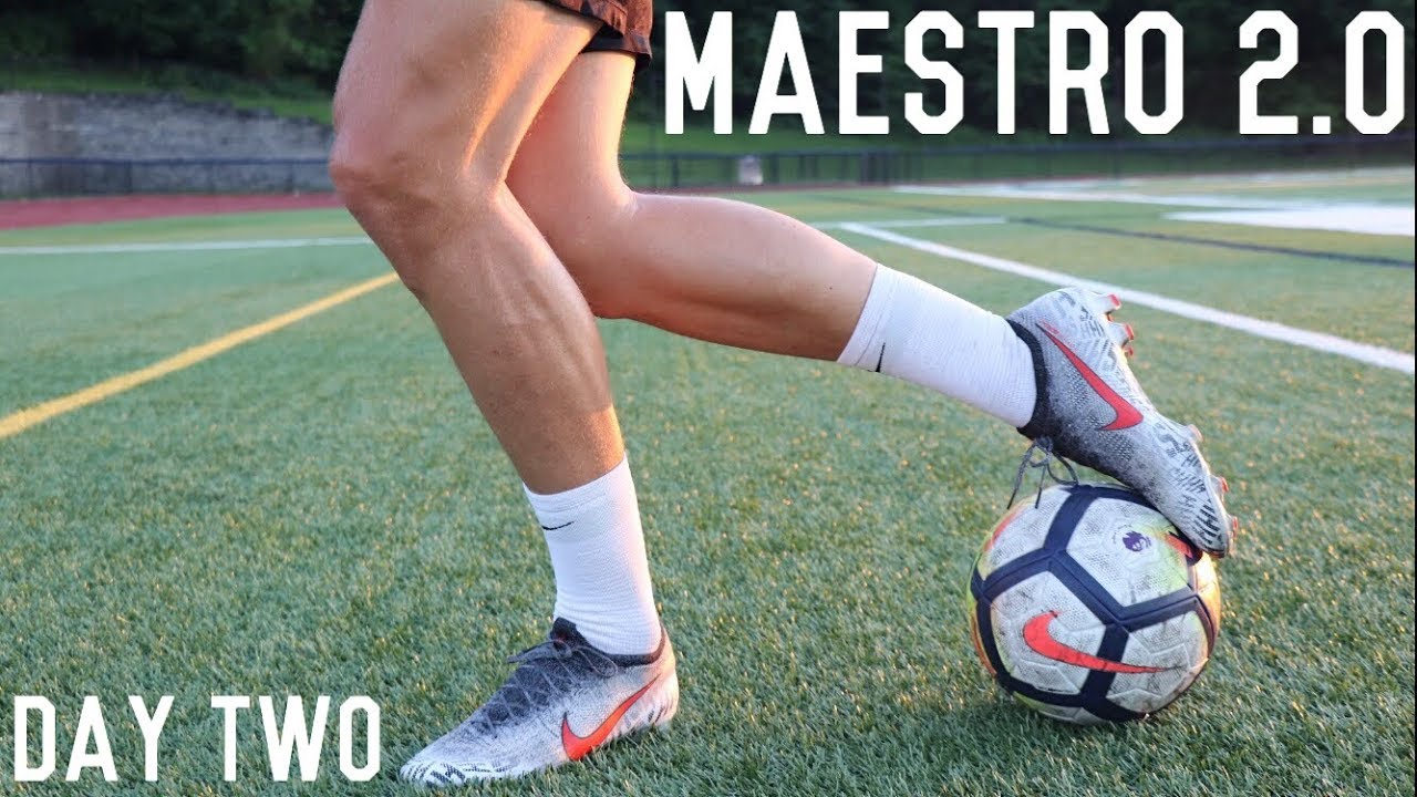 Maestro 2.0: Ball Mastery Redefined | Day Two - Welcome to Day Two of Maestro 2.0: Ball Mastery Redefined. For today's training session you will need to cones or objects places horizontally one step apart. En