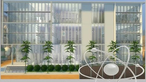 The Sims 4 Lots - Albert Einstein Institute | Science Lab by FS Design