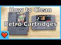 Cleaning Retro Game Cartridges