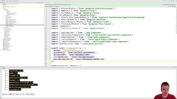 Angular with Firebase part 8 of 70 - Setting up firebase in angular2