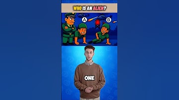 Who is An Alien? #quiz #riddle #logicpuzzles #brainteasers #ytshorts #trending