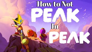 How to not Peak in Peak