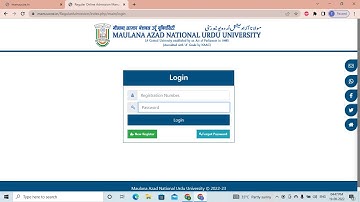 How to upload Online documents for Admission 2022 | MANUU Admission