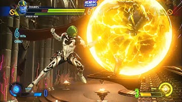 Marvel VS Capcom Infinite - Spiderman & Thanos VS Strider Hiryu & Gamora