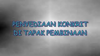 Bancuhan Konkrit Manual Bancuhan Konkrit Manual