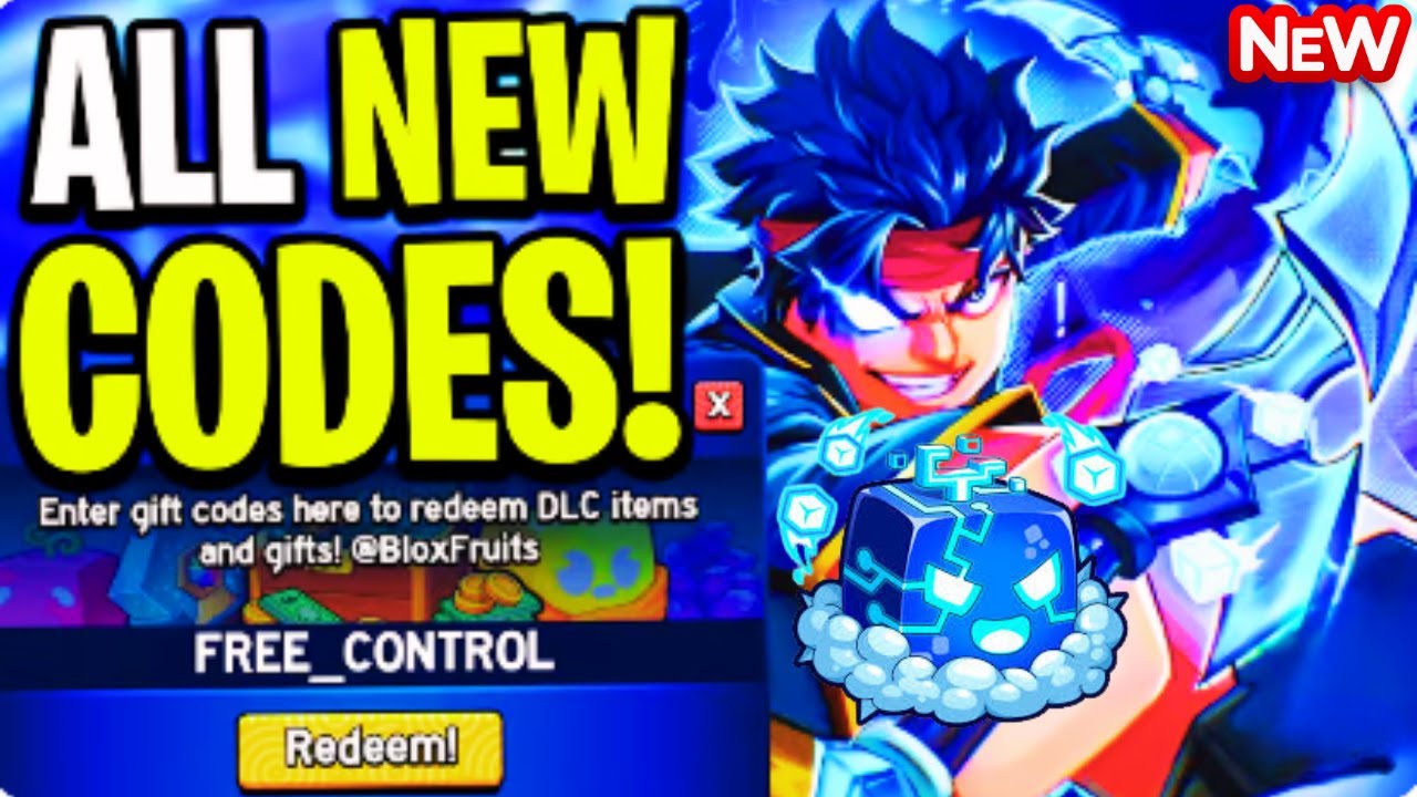 ALL WORKING Blox Fruits Control Rework Codes (December 2025) – Free 2x ...