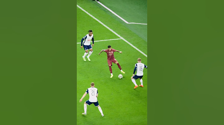 Nutmeg Rush on the Big Stage pt.9 - Savinho vs Tottenham
