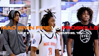These Teams Hardly Made ANY Mistakes! 😳 Mac Irvin Fire 2026 vs Proskills - Nike EYBL Session 1 🔥