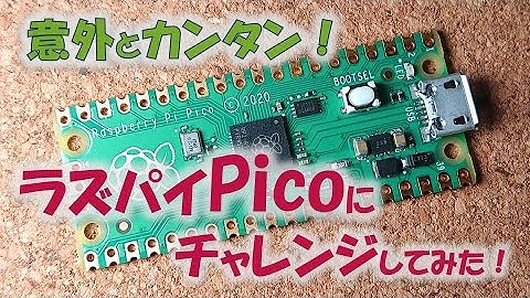 ラズパイPicoに挑戦（初心者による初心者のための動画）