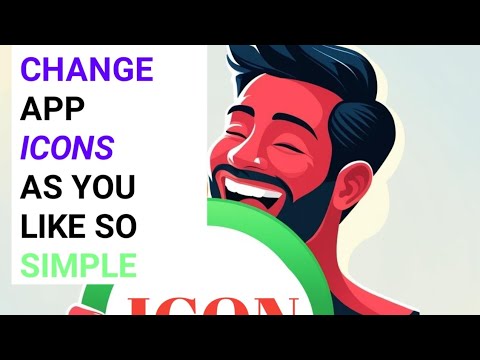 How to change APK icon without android studio and PC|No root - YouTube