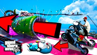 Mega Ramp Challenge With Shinchan doraemon 😲#granny #shinchan #rampchallenge