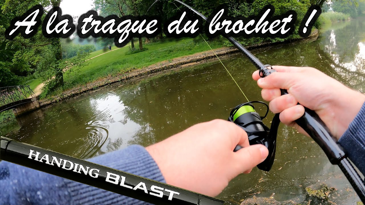 🎣 TEST de la HANDING BLAST – Session brochet en étang ! 🐊