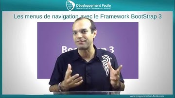 Comment créer des menus de navigation avec le Framework BootStrap 3