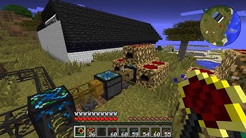 How to make a fast EMC farm/ Golden Pickaxe /24000000 in 20 min/Tekkit Legends