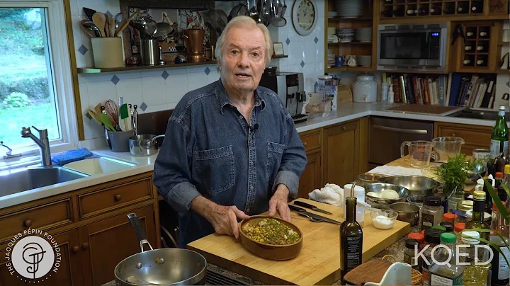 Chicken with Lentils | Jacques Ppin Cooking At Hom...