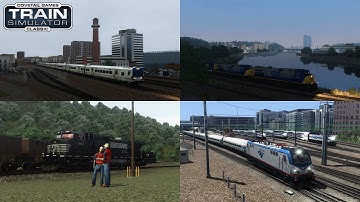 Train Simulator 2022/Classic: Assorted Northeastern U.S Trains Compilation