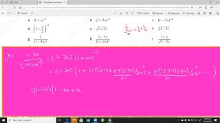 Pure Maths - 3/Binomial Theorem 3 of 5.