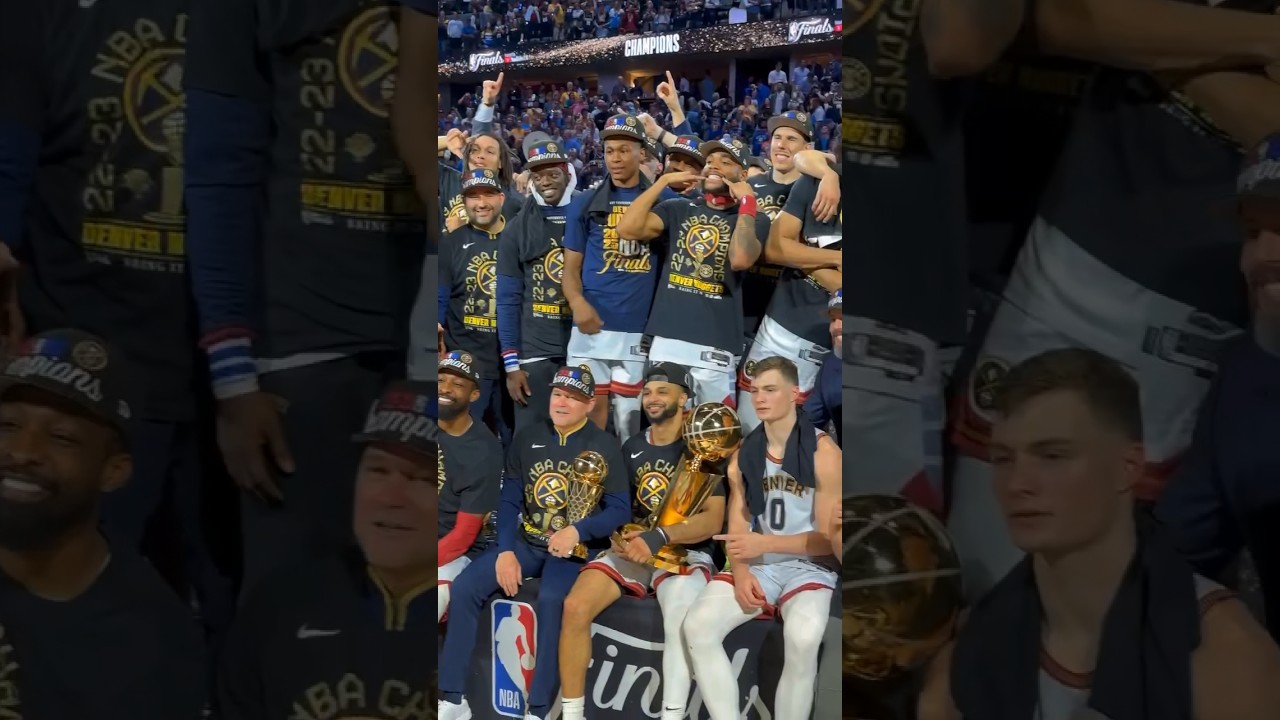 NBA on X: The @nuggets are the 2022-23 NBA Champions!   / X