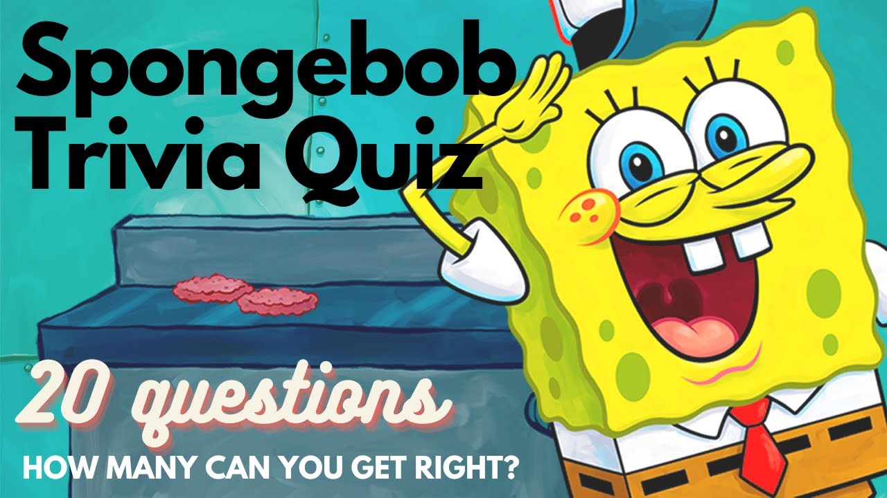 20 Fun Spongebob Trivia Questions | Spongebob Squarepants Quiz - YouTube