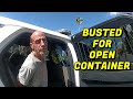 Homeless Veteran Busted for Open Container - Clearwater, Florida - October 31, 2022
