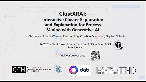 ClustXRAI: Interactive Cluster Exploration and Explanation for Process Mining with Generative AI