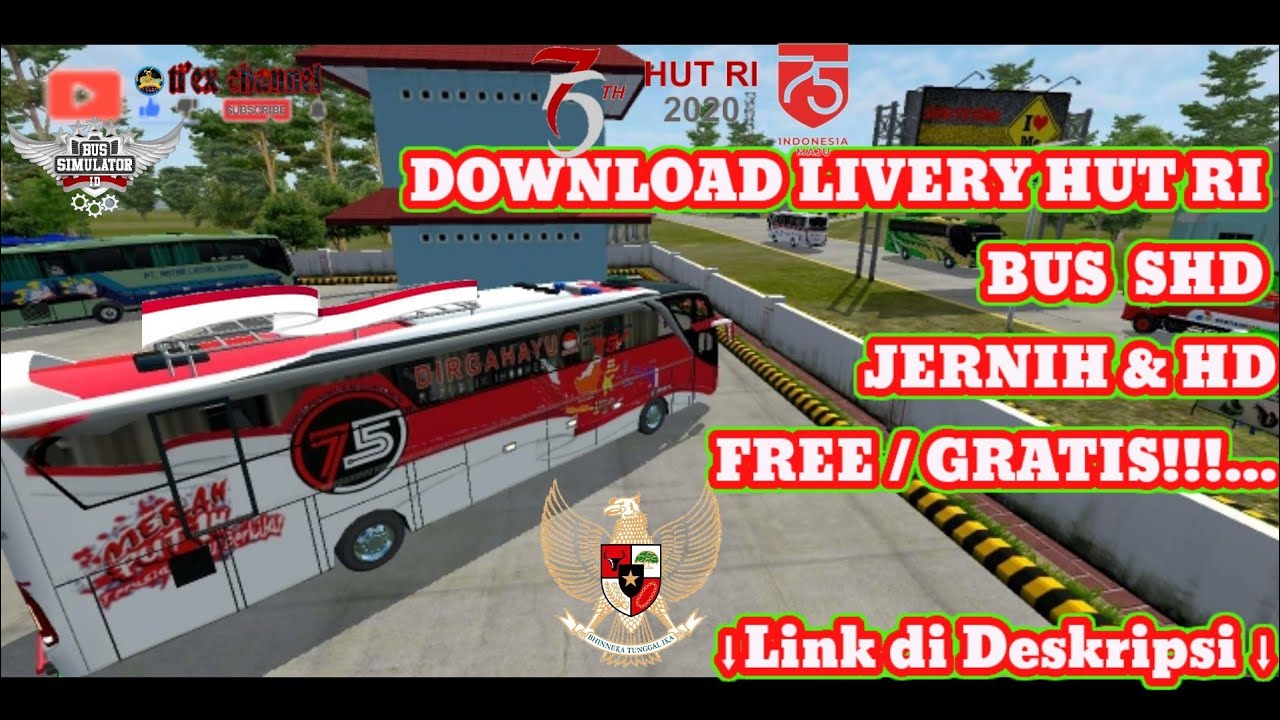 Livery Bussid Shd Full Stiker Kaca : 101 Livery Bussid Bus Simulator Indonesia Hd Shd Koleksi ...
