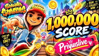Subway Surfers live high score challenge 🔴🎯 #subwaysurfers #subway #subwaysurf #subwaysurfvideos screenshot 5
