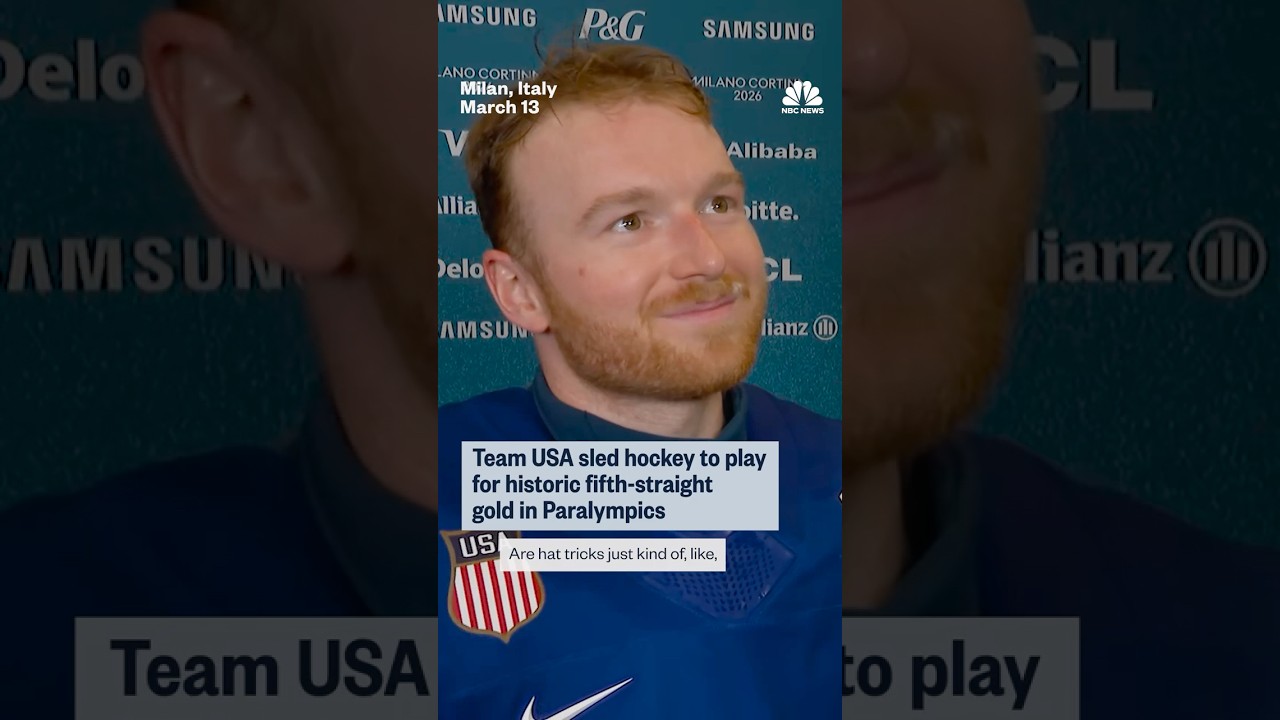 Team USA sled hockey to play for historic fifth-straight gold in Paralympics