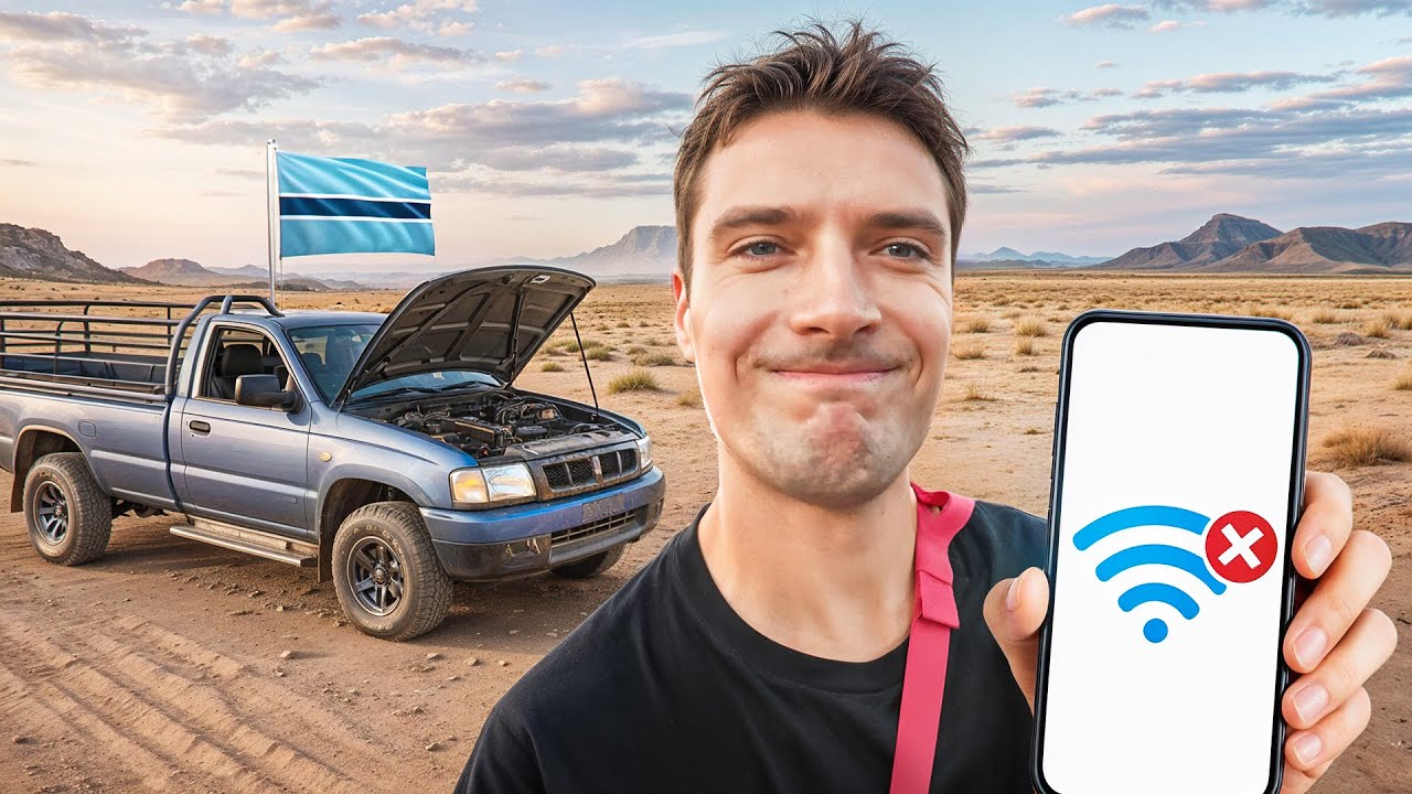 I Discovered a Part of Botswana Tourists NEVER See 🇧🇼 (and Broke Down in the Bush)