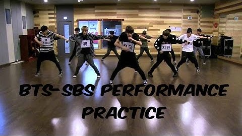 |WAST| BTS 방탄소년단 SBS 가요대전 performance practice